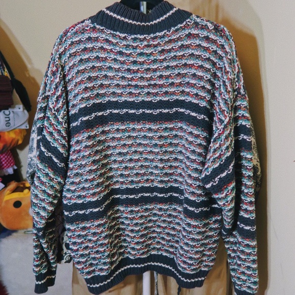 Vintage Oversized Cableknit Sweater - Picture 2 of 4
